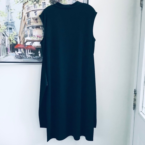 Isaac Mizrahi Stretch Pebble Dress with Self-belt - Picture 3 of 5